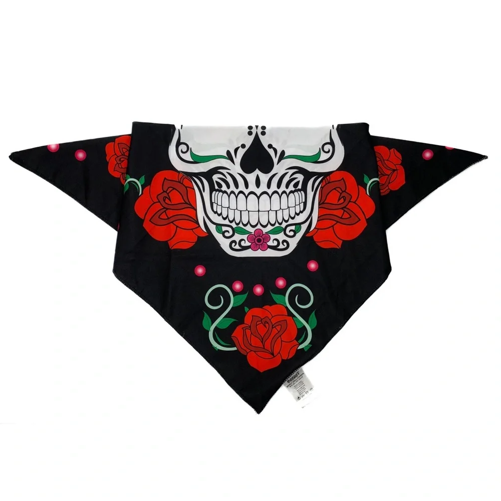 DÍA DE LOS MUERTOS FACE BANDANA